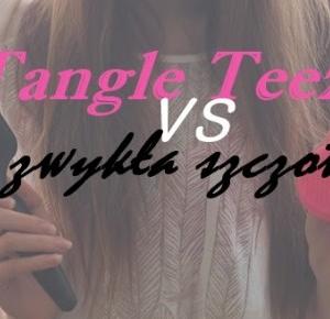 Tangle Teezer vs zwykła szczotka. 